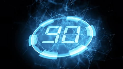 Futuristic Loading Bar 4K