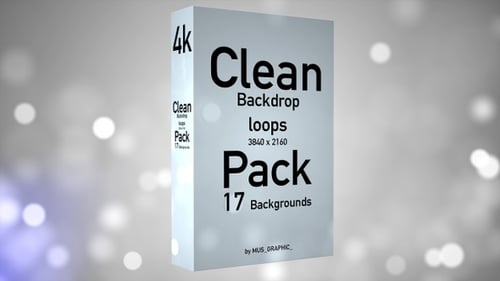 Abstract White Light Particle Bokeh Backgrounds Pack