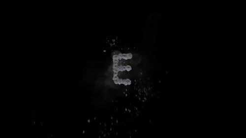 Fluid Smoke Letter Reveal Animation