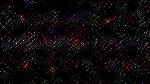 Abstract Festive Sparkling Light Rays Background Loop