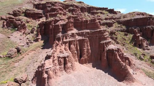 aerial view of Fairy Chimneys