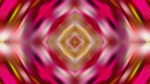 Abstrait Multicolore Géométrique Carré Brillant Luxe Vidéo Animation