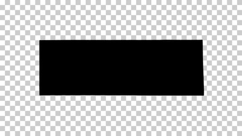 Silhouette woman stretching , Alpha Channel