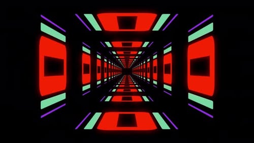 Tunnel Retro Loop 4K