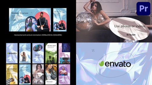 Modern Fashion Slideshow for Social Media Stories