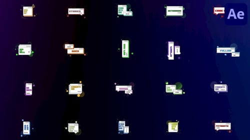 Pop Up Titles for After Effects