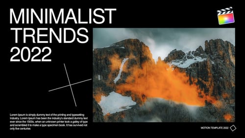 Modern Opener For FCPX