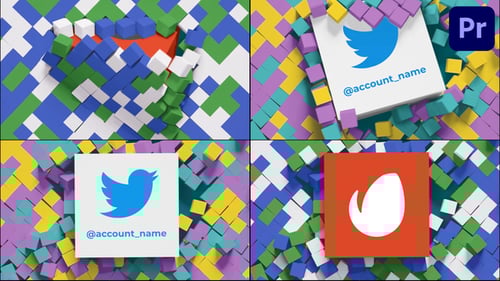 Cube Logo Reveal for Premiere Pro