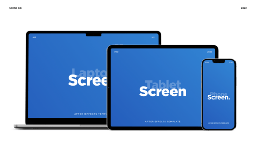 Website Promo - Devices Mockup Pack