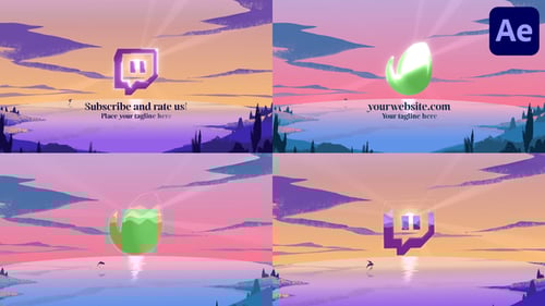 Logo de Summer Bay para After Effects