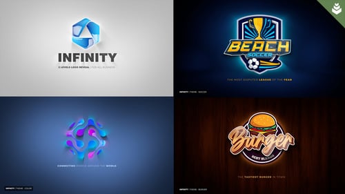 Dynamic Logo and Text Reveal Animations