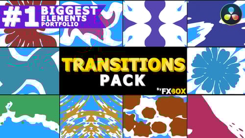 Liquid Transitions Pack | DaVinci Resolve