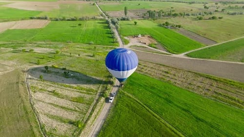 Luftaufnahme Heißluftballons in der Türkei 4 K