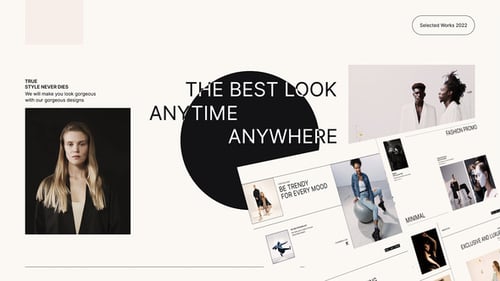 Minimal Fashion Promo with Clean Typography