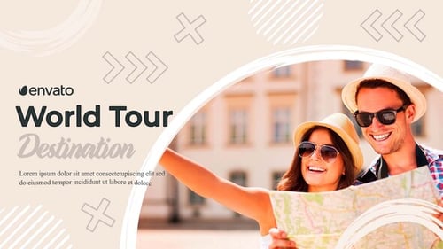 Travel Slideshow MOGRT