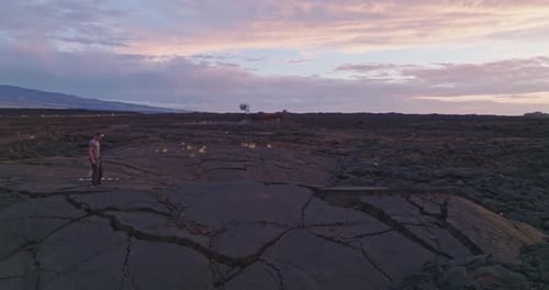 Explorador em viagem