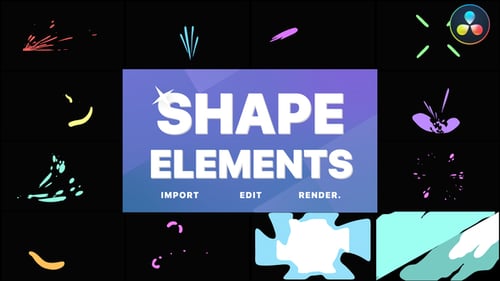 Shapes Elements | DaVinci Resolve
