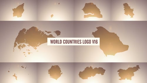 Logo e títulos de países do mundo V16