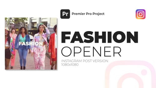 Fashion Opener Instagram Post | MOGRT