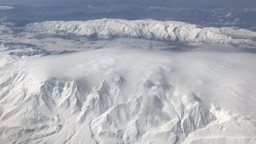 Aerial View of the Mountains