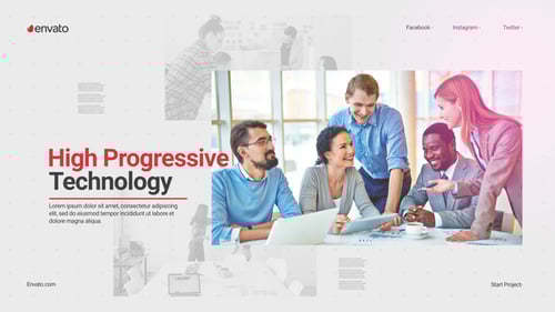 Modern Professional Corporate Presentation Slideshow