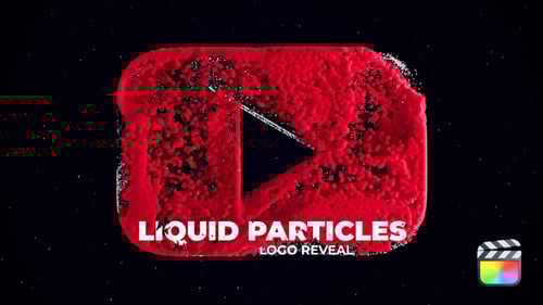 Youtube Liquid Particles Logo