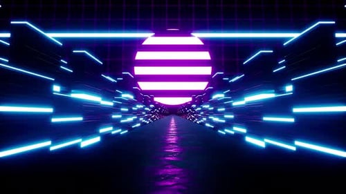 Neon City Vj Loop