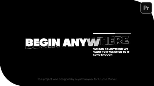 Kinetic Titles for Premiere Pro