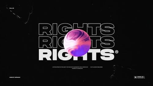 Dynamic Kinetic Typography with Neon Glow and Grunge Effects