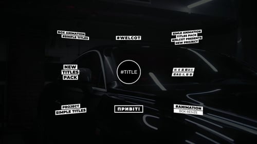 Dynamic Text Box Animations for Modern Video Titles