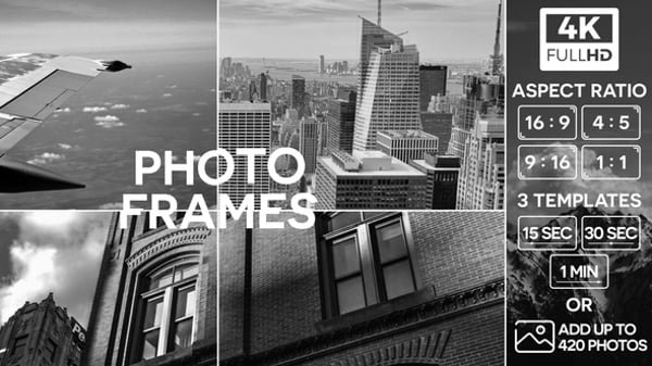 Frames Editable Video Templates - Envato