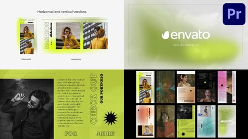Modern Fashion Slideshow | Premiere Pro MOGRT