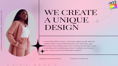 Fashion Opener For FCPX