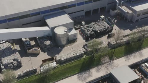 City Waste Sorting Center Converts Garbage into Fuel for new type Trash to Power Station