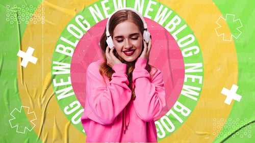 Dynamic Blog Intro with Kinetic Typography