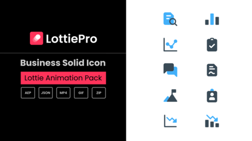 Business Animated Icon Pack