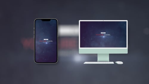 LOGOTIPO Glitch no Youtube