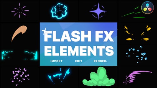 Flash FX Elements | DaVinci Resolve
