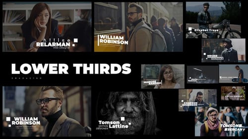 Simple Lower Thirds | After Effects
