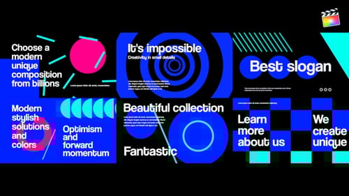 Unique Graphics For Final Cut Pro