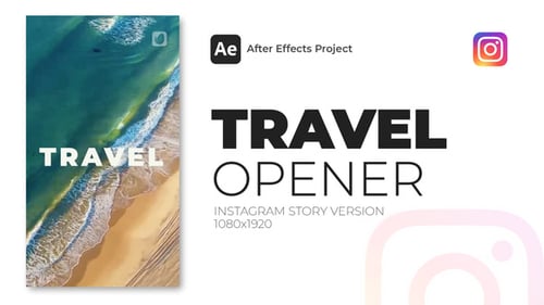 Historia de Instagram de Travel Opener