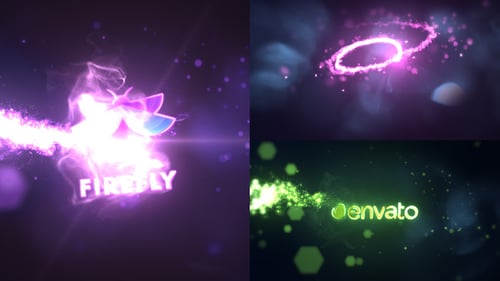 Short Particles Logo Reveal