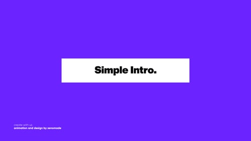 Simple Intro