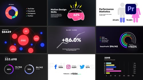 Infographic Posters for Premiere Pro