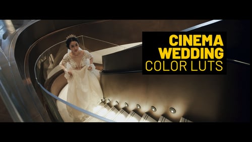 Cinema Wedding LUTs for Final Cut