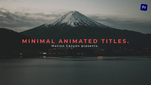 Minimal Animated Titles