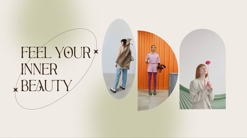 Elegant Fashion Promo with Dynamic Text and Creative Layouts