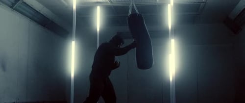 Fighter in a Booth
