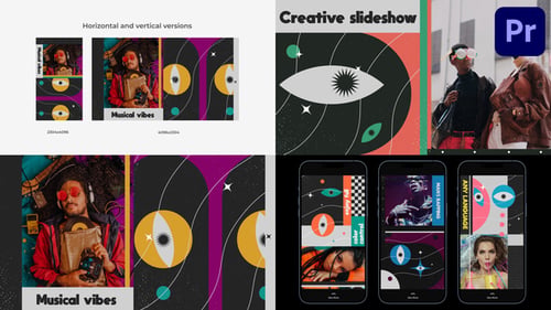 Creative Eyes Slideshow for Premiere Pro
