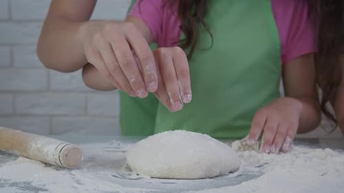 Finish to make dough.